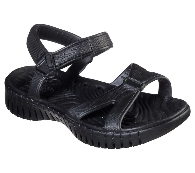 Skechers Cali Gear: Gowalk Smart - Aloha - Womens Sandals Black [AU-PC7396]